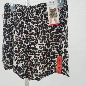 Three Dots Ladies' Printed Short, Multi (Leopard), Size: Medium - NWT